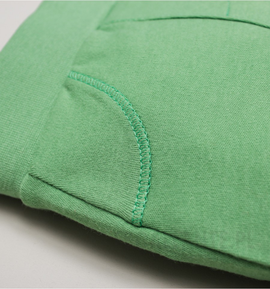 Zielone spodnie DINOSAURS z bawełny organicznej dla chłopca