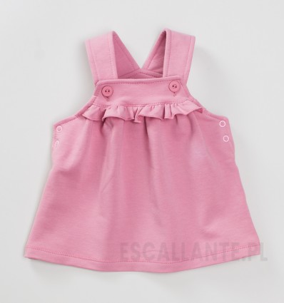 Sukienka niemowlęca HALLO LOVE z bawełny organicznej dla dziewczynki