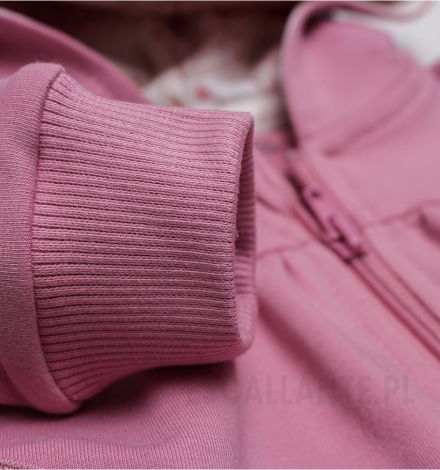 Bluza niemowlęca HALLO LOVE z bawełny organicznej dla dziewczynki
