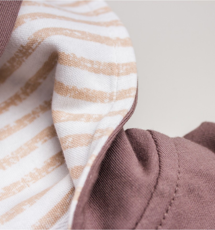 Bluza niemowlęca WESOŁE ZWIERZAKI z bawełny organicznej dla chłopca