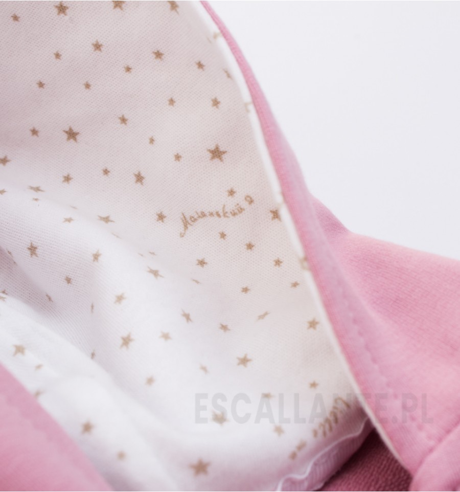 Bluza niemowlęca MY STAR z bawełny organicznej dla dziewczynki