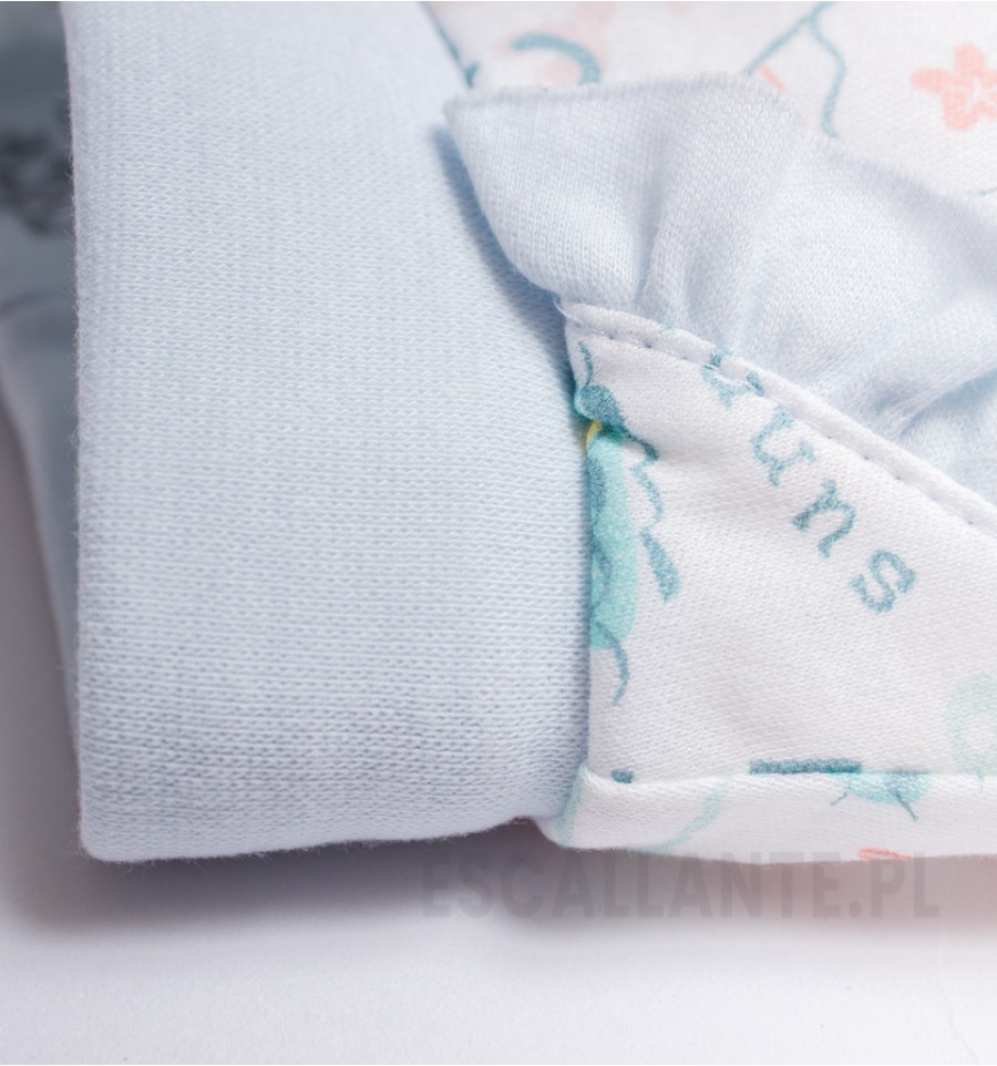 Szorty niemowlęce SUMMER VIBES z bawełny organicznej dla dziewczynki