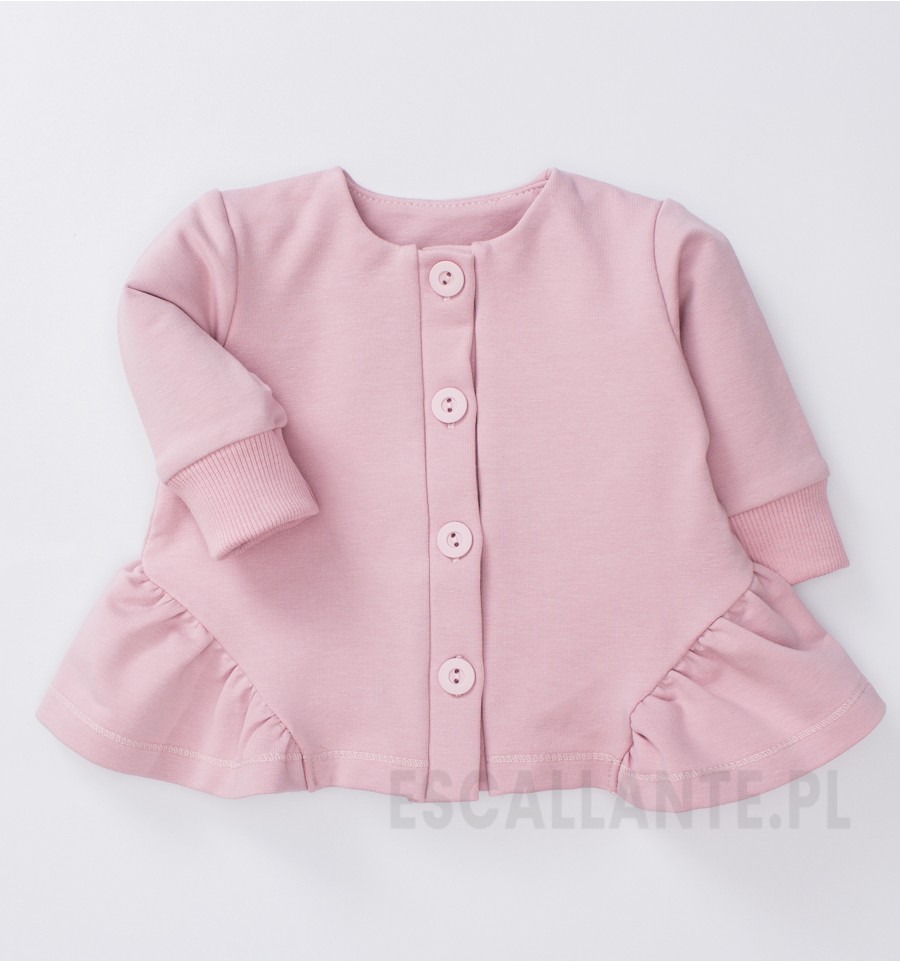 Bluza niemowlęca FLOWERS z bawełny organicznej dla dziewczynki