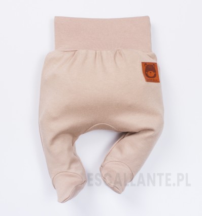 Półśpiochy niemowlęce BABY BEAR z bawełny organicznej dla chłopca