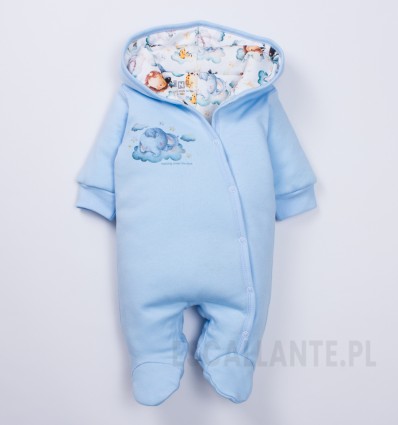 Kombinezon niemowlęcy MY DREAM z bawełny organicznej dla chłopca