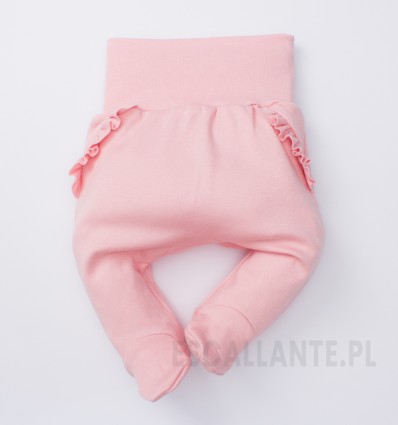 Półśpiochy niemowlęce MINI MOUSE z bawełny organicznej dla dziewczynki