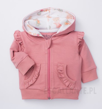 Bluza dresowa MINI MOUSE z bawełny organicznej dla dziewczynki