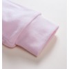 Różowe śpiochy niemowlęce OAZA z bawełny organicznej dla dziewczynki