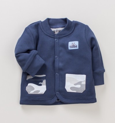 Bluza niemowlęca MORO NINI z bawełny organicznej dla chłopca