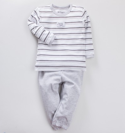 Piżamka niemowlęca z bawełny organicznej
