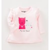 Bluzka niemowlęca BEST FRENDS z bawełny organicznej dla dziewczynki