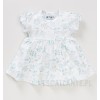 Sukienka niemowlęca SUMMER LEAFS z bawełny organicznej