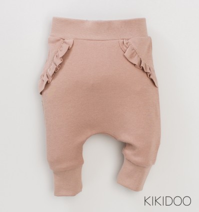 Spodnie niemowlęce KIKIDOO SIMPLE dla dziewczynki
