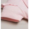 Różowe body kopertowe MINT & PINK z bawełny organicznej dla dziewczynki